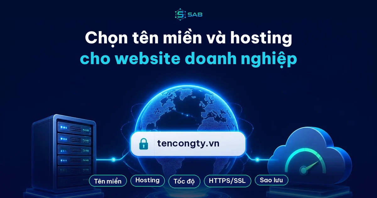 Chọn tên miền và hosting cho website doanh nghiệp