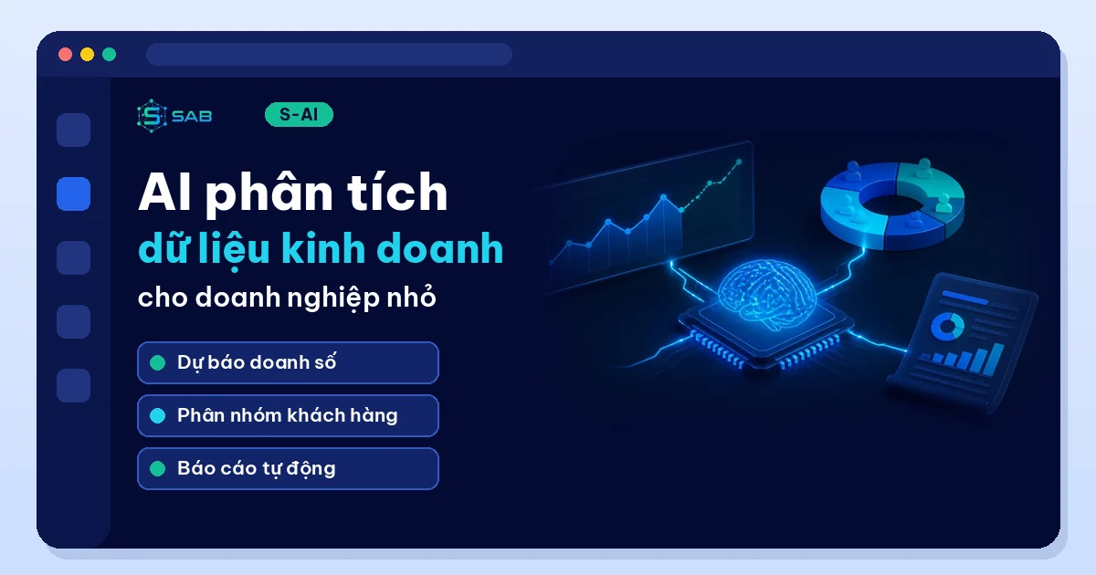 AI phân tích dữ liệu kinh doanh cho doanh nghiệp nhỏ